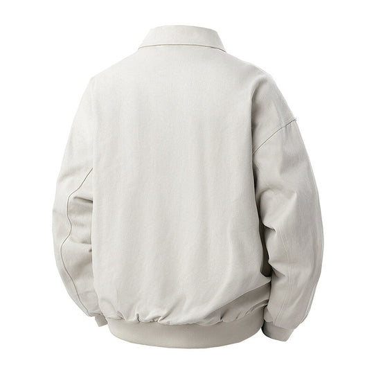Damen modische Übergangsjacke mit elastischen Bündchen und praktischen Taschen EB