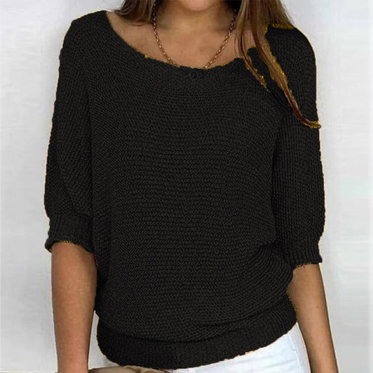 EB | Einfarbiger Pullover