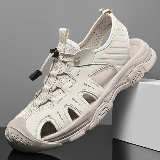 Herren Sportliche Outdoor-Sandalen mit rutschfester Sohle und verstellbarem Riemen EB