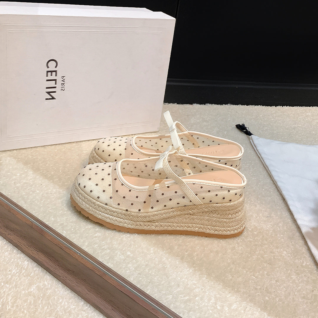 Damen Espadrilles mit Riemchen und gepolstertem Fußbett EB