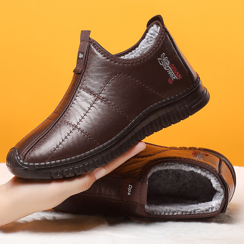 Damen Elegante und warme Slipper mit kuscheligem Innenfutter EB