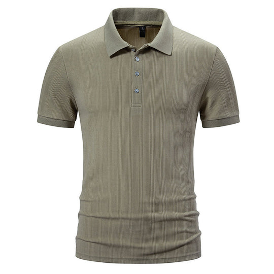 Herren Polohemd mit strukturiertem Design EB
