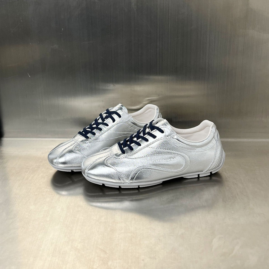 Damen Sportliche Sneakers mit atmungsaktiver Obermaterialstruktur und stabiler Sohle EB