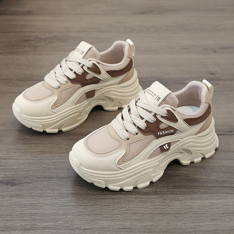 Damen Komfortable und moderne Chunky Sneakers EB
