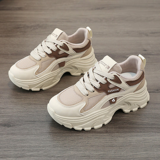 Damen Komfortable und moderne Chunky Sneakers EB