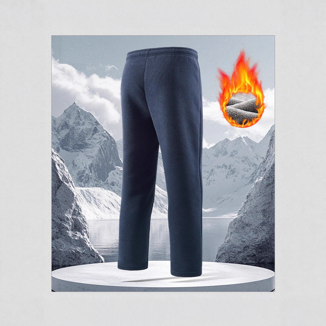Herren Thermo‑Fleecehose mit hochfloriger Sherpa‑Innenfütterung und Reißverschlusstaschen EB