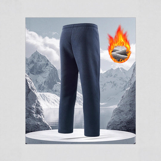 Herren Thermo‑Fleecehose mit hochfloriger Sherpa‑Innenfütterung und Reißverschlusstaschen EB