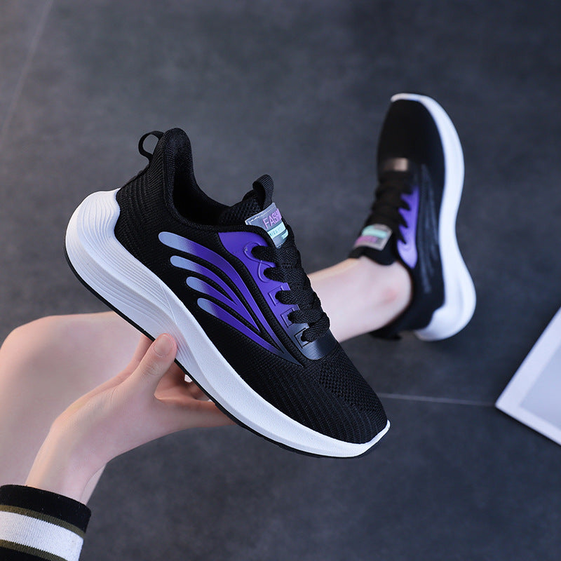 Damen Atmungsaktive Fitness-Sneaker mit flexibler Dämpfung EB