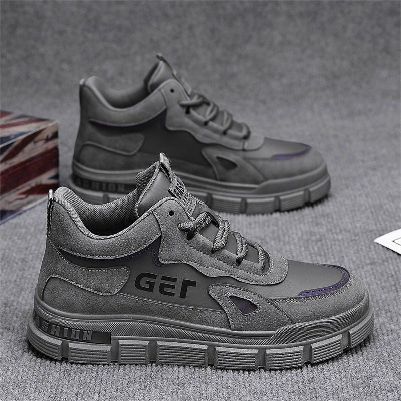 Damen Sportliche High-Top Sneakers mit atmungsaktivem Obermaterial und rutschfester Sohle EB