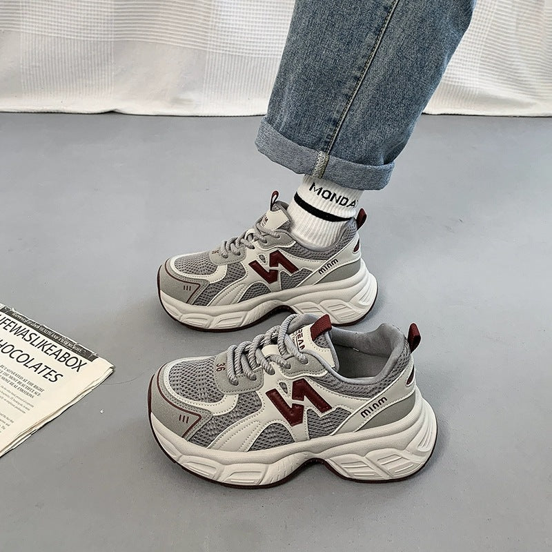 Damen Sportliche Sneaker mit atmungsaktivem Obermaterial EB