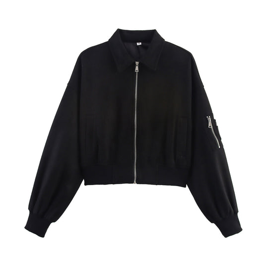 Damen cropped Bomberjacke EB