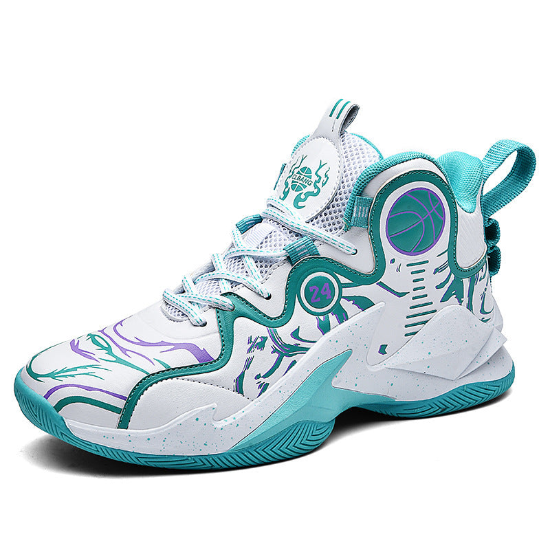 Damen Performance Basketball-Sneaker mit atmungsaktiven Mesh-Einsätzen und innovativer Dämpfungstechnologie EB
