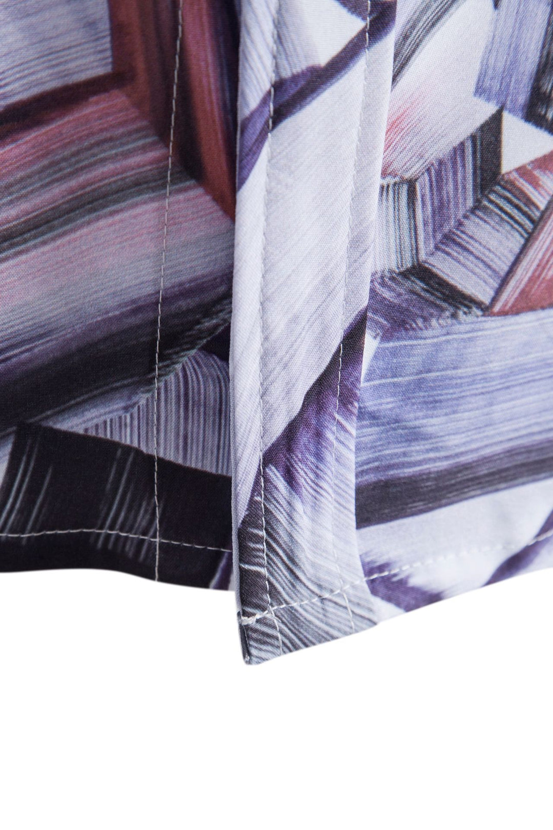 Herren Kurzarmhemd mit modernem, kreativem Grafikdesign EB