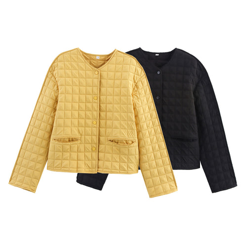 Damen Steppjacke mit praktischen Taschen und elegantem Schnitt EB
