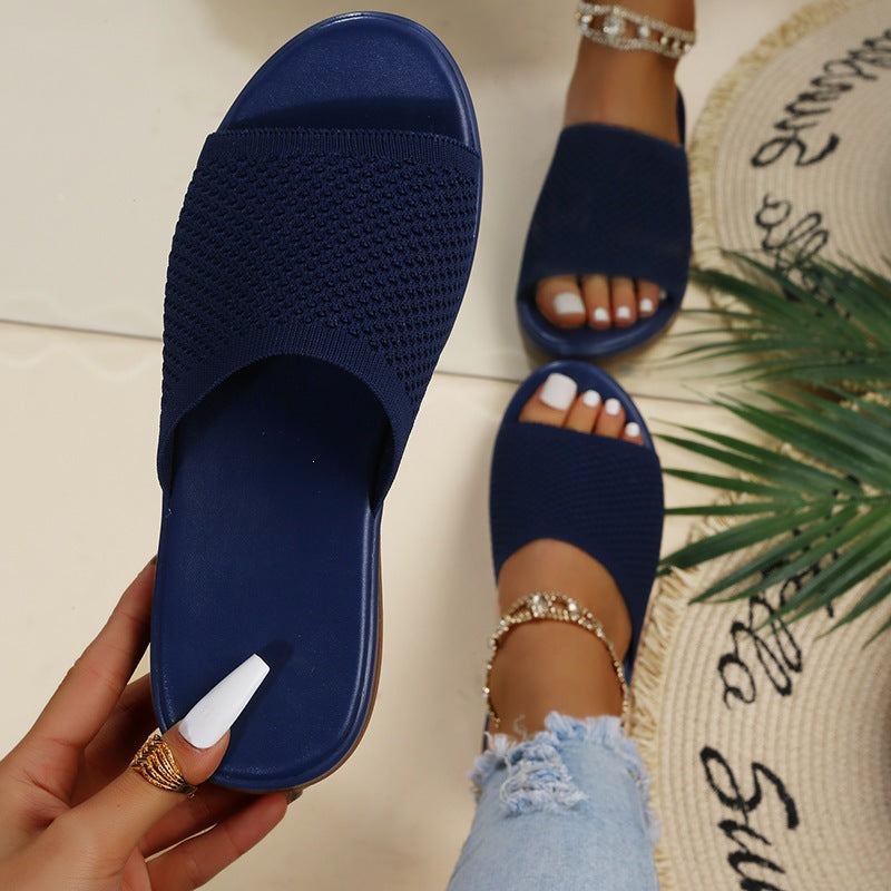 Damen Bequeme und atmungsaktive Hausschuhe EB