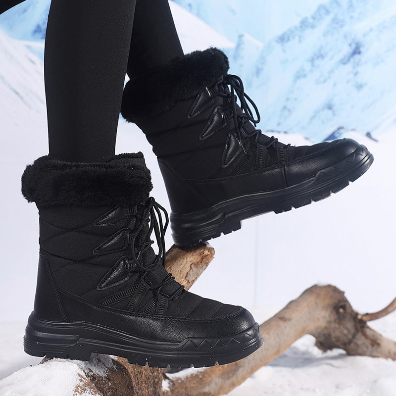 Damen Winter-Wanderschuhe mit isolierendem Futter und rutschfester Sohle EB