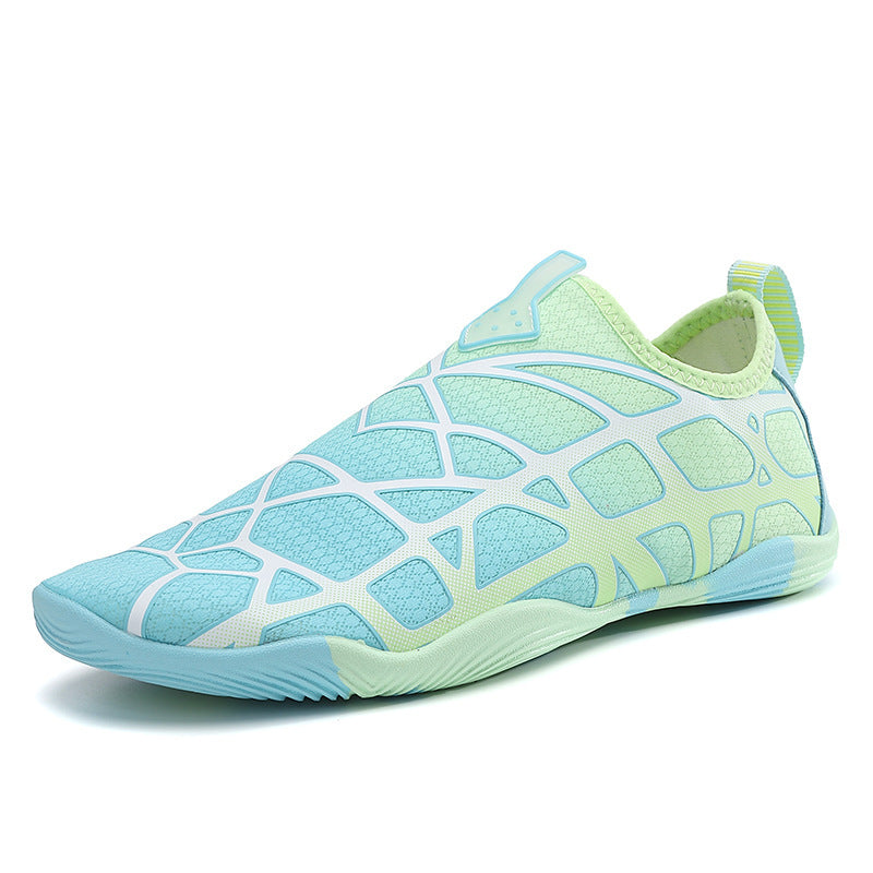 Damen Aqua-Schuhe mit rutschfester Sohle und elastischem Schnellschnürsystem EB