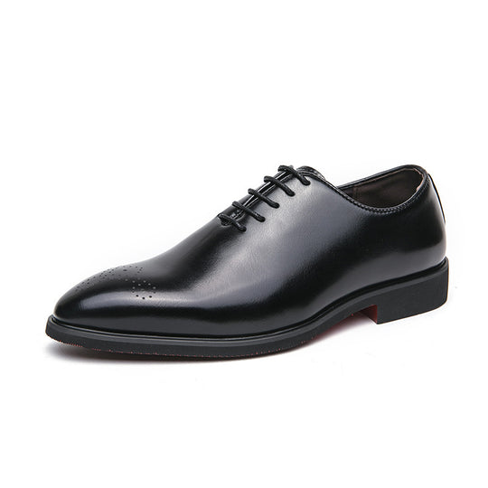 Herren Elegante Schnürschuhe aus hochwertigem Leder EB