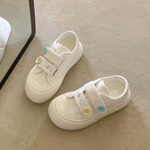 Damen bequeme und verspielte Sneaker mit Klettverschluss von EB