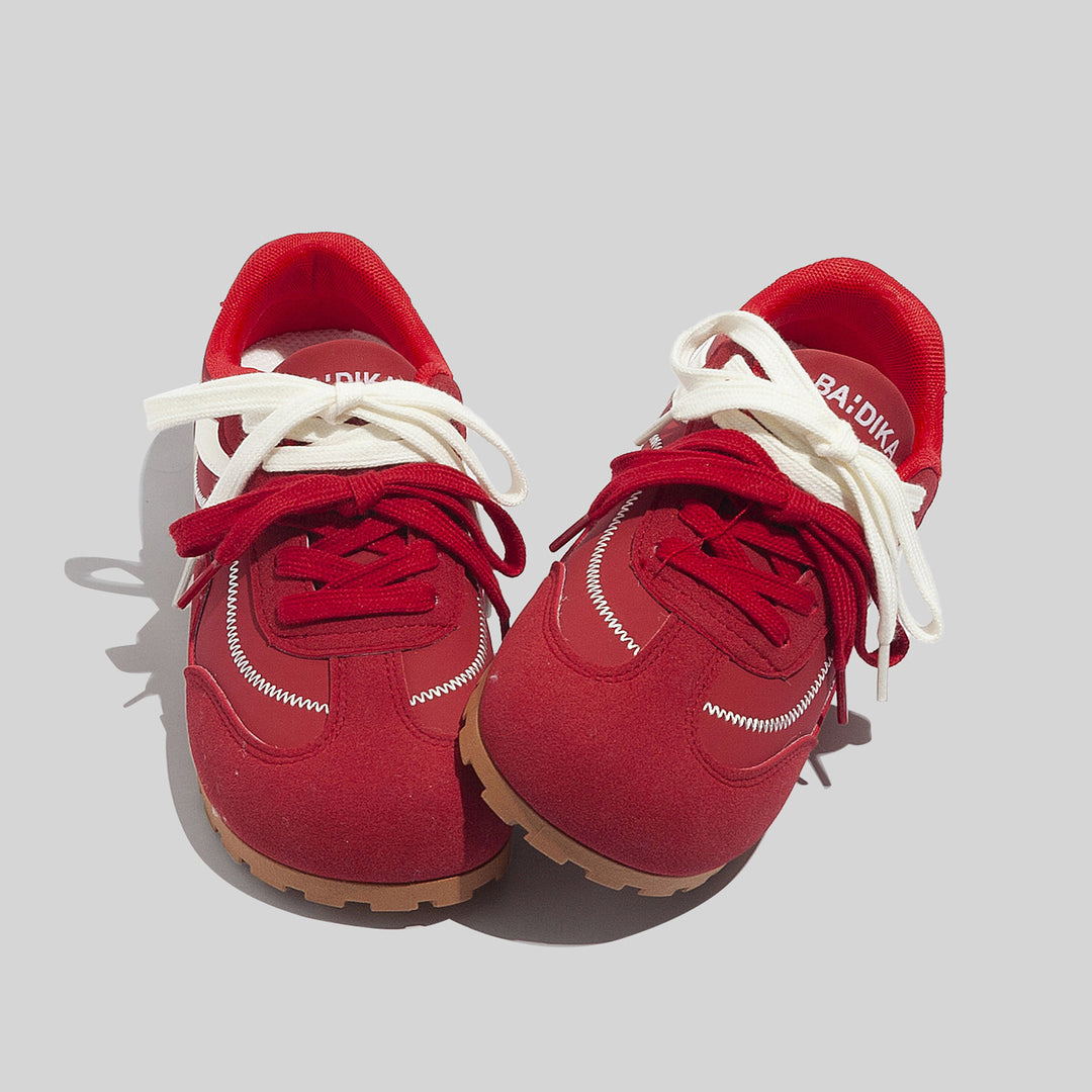 Damen Sportliche Lifestyle-Sneaker mit atmungsaktiver Mesh-Oberfläche und rutschfester Sohle EB