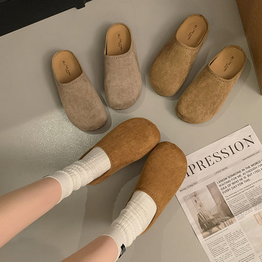 Damen Komfort Clogs mit weichem Obermaterial und rutschfester Sohle EB