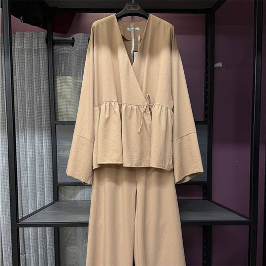Damen Leichtes Loungewear-Set mit lockerer Passform EB