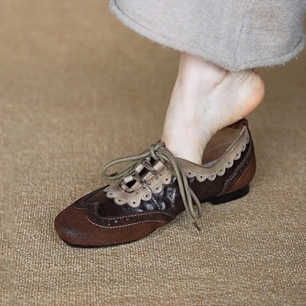 Damen elegante Ballerinas mit verspieltem Riemchen-Design EB
