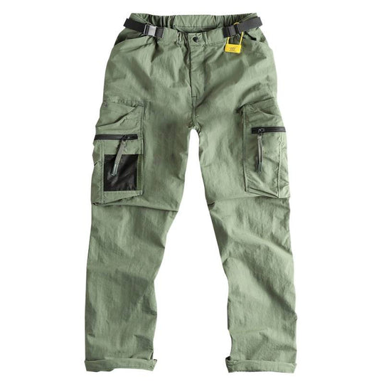 Herren Cargo-Hose mit multifunktionalen Taschen und verstellbarem Bund EB