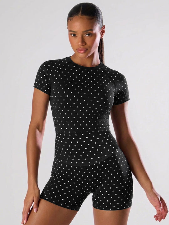 Damen Sportlicher Jumpsuit mit Raffungen und verstellbaren Trägern EB