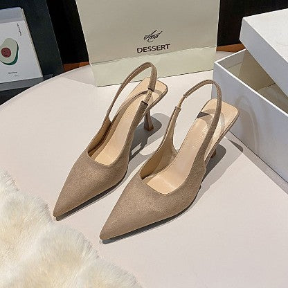Damen Slingback-Pumps mit spitzem Absatz und schickem Design EB