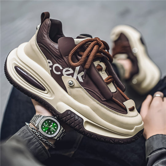 Damen Sportliche Sneakers mit innovativer Schnürung und gepolsterter Dämpfung EB