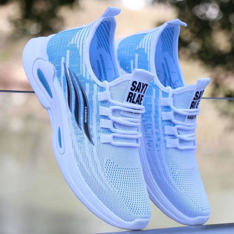 Damen Sportliche Freizeitsneaker mit atmungsaktiver Gewebestruktur und flexibler Sohle EB