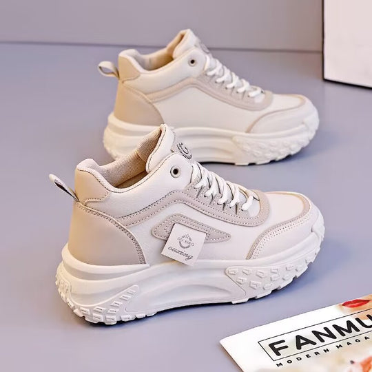 Damen Sportliche High-Top Sneakers mit dämpfender Sohle und robuster Profilierung EB