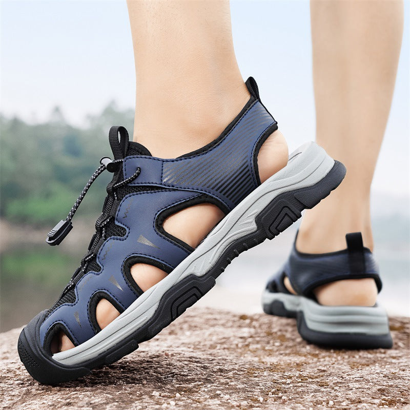 Damen Sportliche Wassersandalen mit flexiblem Schnellschnürsystem EB
