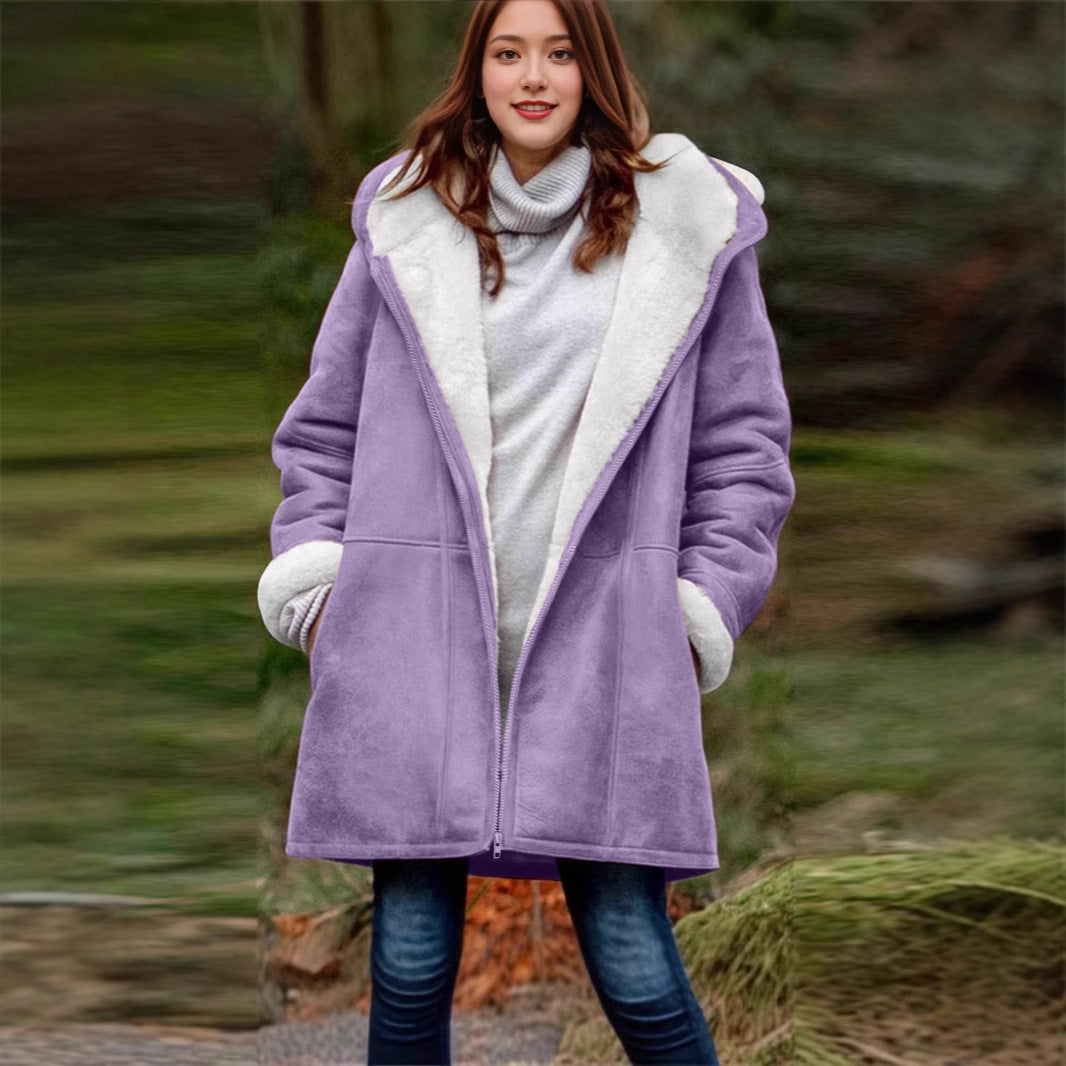 Damen Fleecegefütterte Outdoor-Jacke EB