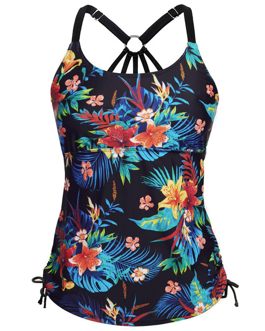 Damen Sportlicher Tankini mit racerback Design EB