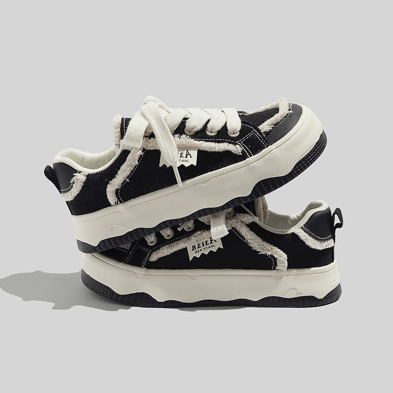 Damen Sneaker mit innovativem Fleece-Design und rutschfester Sohle EB