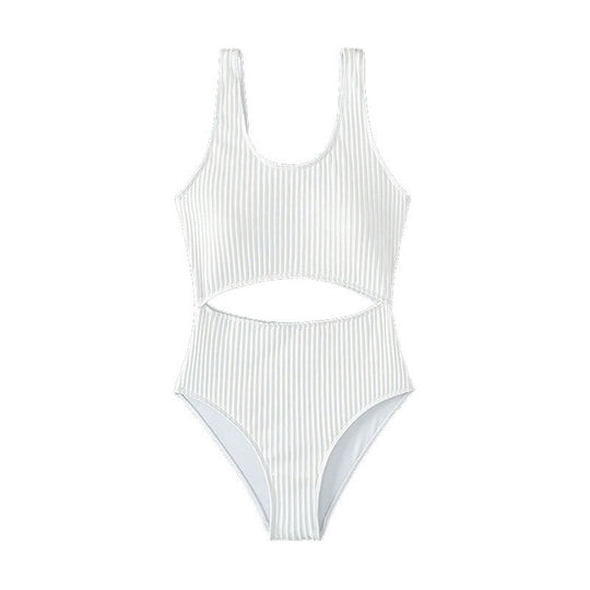 Damen Einteiliger Badeanzug mit stylischem Cut-Out-Design EB