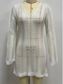 Damen Zweiteiler Strickensemble mit raffiniertem Schnitt EB