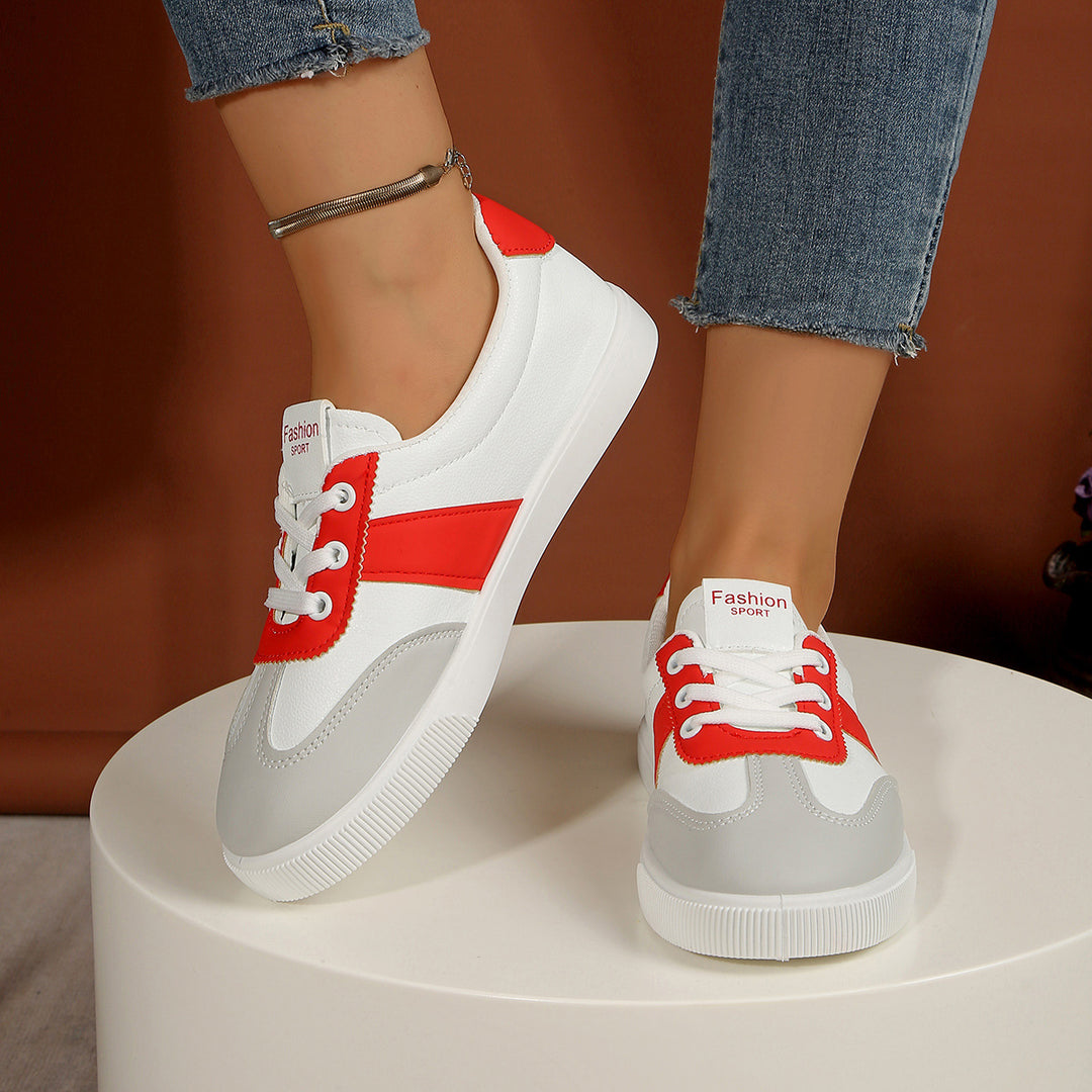 Damen Sportliche Sneaker mit atmungsaktivem Obermaterial und komfortablem Fußbett EB