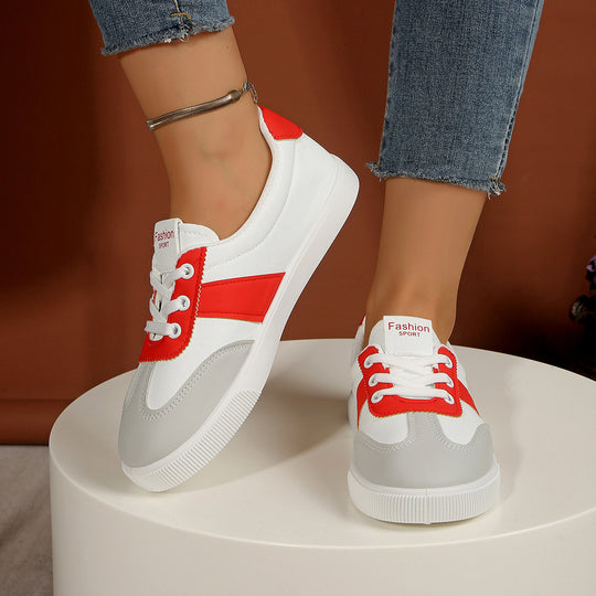 Damen Sportliche Sneaker mit atmungsaktivem Obermaterial und komfortablem Fußbett EB