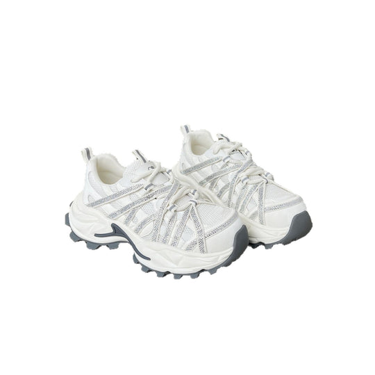 Damen Sportliche Trailrunning-Sneaker mit atmungsaktiver Mesh-Oberfläche und rutschfester Sohle EB