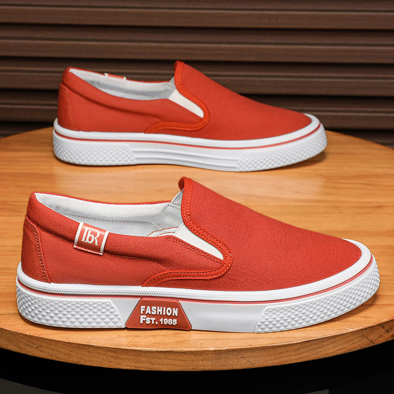 Damen bequeme Slip-On Sneakers aus atmungsaktivem Material EB
