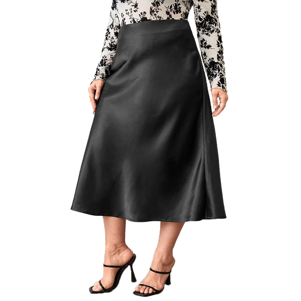 Damen Satinrock EB