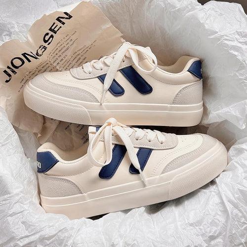 Damen Sportliche Sneakers mit atmungsaktiver Textiloberfläche und rutschfester Gummisohle EB