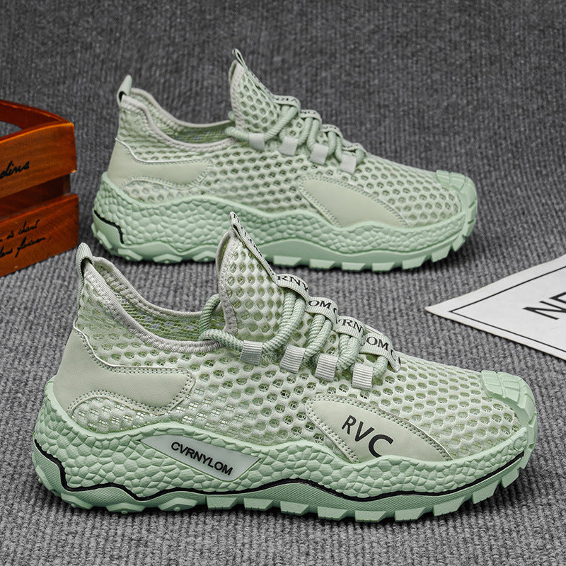 Damen Sportliche Netzsneaker mit rutschfester Sohle und atmungsaktivem Obermaterial EB