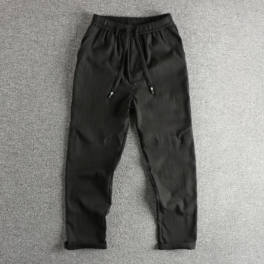 Herren Sportliche Freizeitpants mit elastischem Bund und praktischem Zugband EB