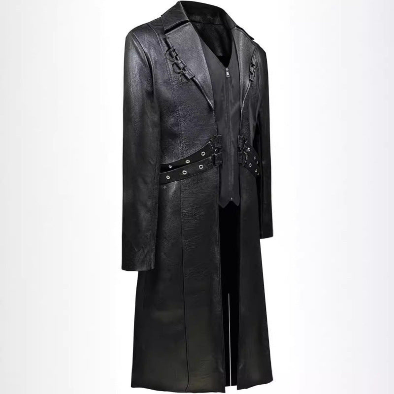 Damen elegante jacke mit dekorativen Schnallen EB