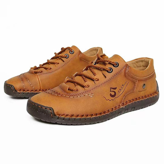 Damen Leinensneaker mit handgefertigtem Obermaterial und rutschfester Sohle EB
