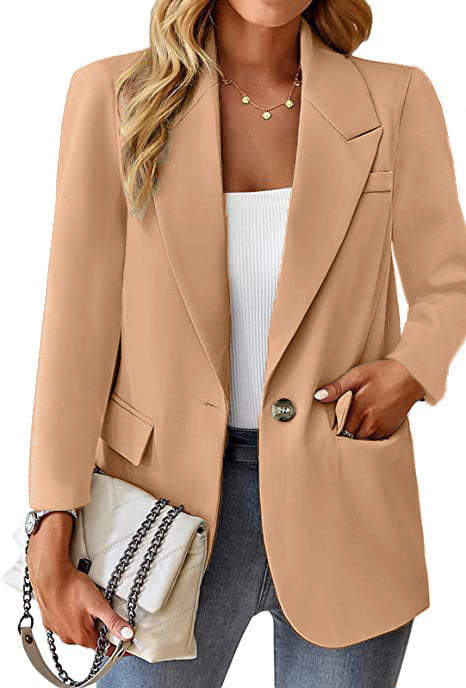 Damen eleganter Oversize-Blazer EB